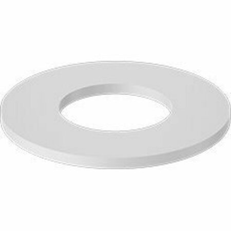BSC PREFERRED Weather-Resistant EPDM Rubber Sealing Washers for 3/4 Screw Size 0.74 ID 1-1/2 OD White, 25PK 99186A127